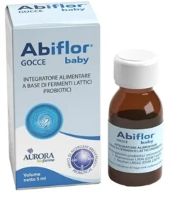 Abiflor baby gocce integratore di fermenti lattici 5 ml