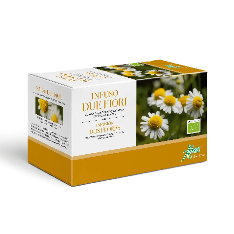 Aboca Infuso Due Fiori Tisana Camomilla Rilassante 20 Bustine