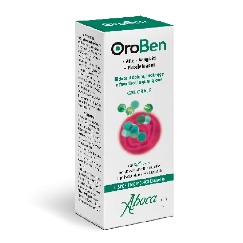 Aboca Oroben Gel Orale Afte e Gengiviti 15 ml