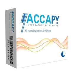 Accapy Integratore Funzionalità Gastrica 30 capsule 325 mg