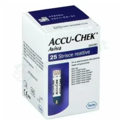 Accu-chek aviva strisce misurazione glicemia 25 pezzi