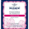 Acqua alle rose maschera viso in tessuto lenitiva 1 pezzo