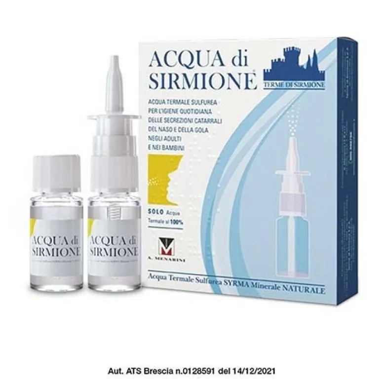 Acqua di Sirmione Soluzione Nasale 6 Flaconcini 15 ml