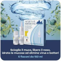 Acqua di Sirmione Soluzione Nasale 6 Flaconcini 15 ml
