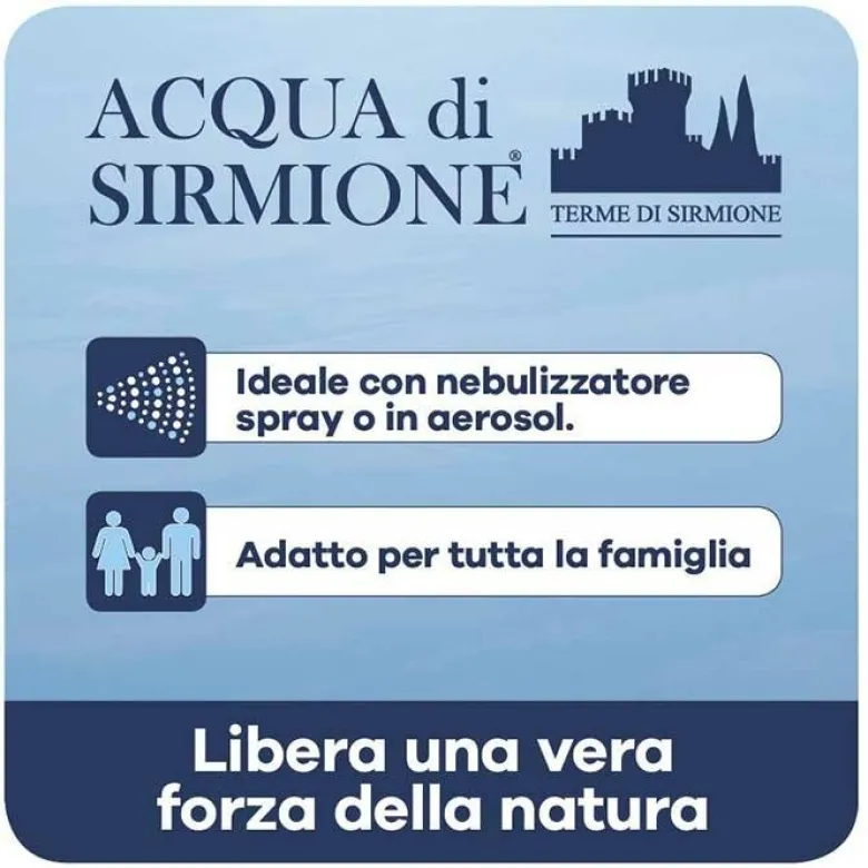Acqua di Sirmione Soluzione Nasale 6 Flaconcini 15 ml