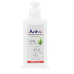 Active gel igienizzante mani con aloe vera 100 ml