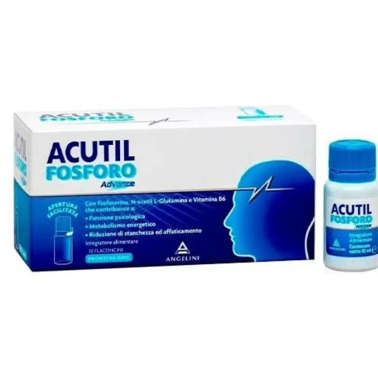Acutil Fosforo Advance 10 Flaconcini Bevibili