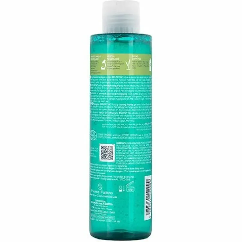 Aderma Biology AC Gel Detergente Schiumogeno Purificante 200 ml