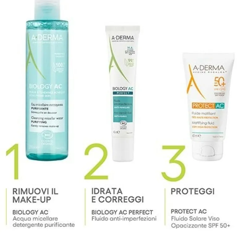 Aderma Biology AC Perfect Fluido Anti Imperfezioni 40 ml