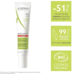 A-Derma Biology AR Trattamento Dermatologico Anti-Rossori 40 ml