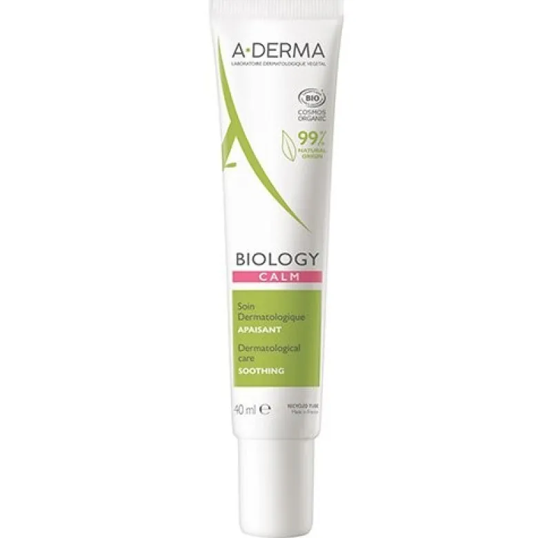 A-Derma Biology Calm Trattamento Lenitivo per Il Viso 40 ml