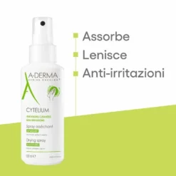 A-Derma Cytelium Spray Assorbente Lenitivo Viso Corpo 100 ml