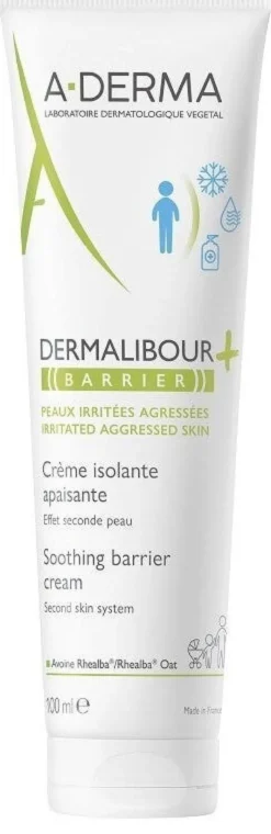 A-derma dermalibour+ barrier crema isolante lenitiva 100ml