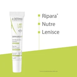 A-Derma Dermalibour+ Cica Balsamo Labbra Ristrutturante 15 ml