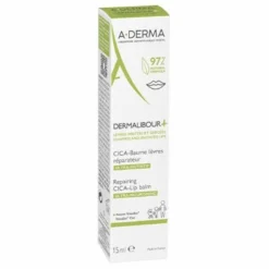 A-Derma Dermalibour+ Cica Balsamo Labbra Ristrutturante 15 ml