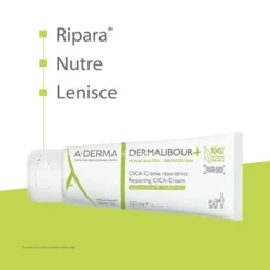 A-Derma Dermalibour+ Crema Riparatrice Viso e Corpo 100 ml
