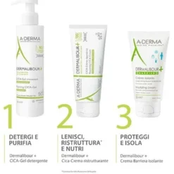 A-Derma Dermalibour+ Crema Riparatrice Viso e Corpo 100 ml