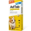 Adtab Per Cani Da 5,5 A 11kg 6 Compresse Masticabili 225mg