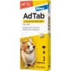 Adtab per cani da 5,5 a 11kg 3 compresse masticabili 225mg