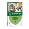 Advantage Spot-on 4 Pipette 0,4 ml Gatti e Conigli Piccoli