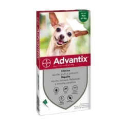 Advantix spot-on per cani fino a 4 kg 3 pipette da 0,4 ml