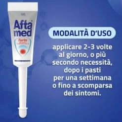 Aftamed Forte Gel Orale Anti Afte ad Alta Intensità 8 ml