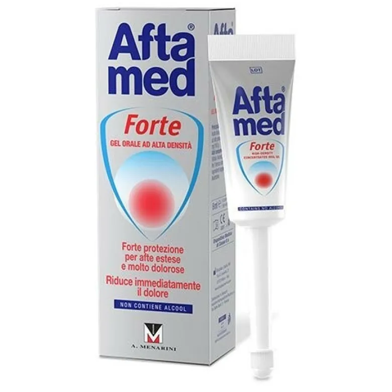Aftamed Forte Gel Orale Anti Afte ad Alta Intensità 8 ml