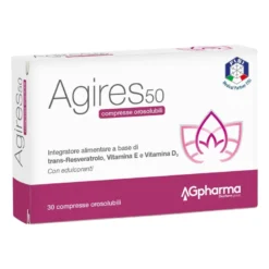 Agires 50 30 compresse orosolubili scatola 5,4 g
