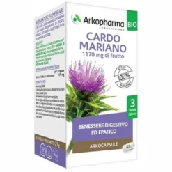Akocapsule Cardo Mariano Bio Integratore Fegato 45 Capsule