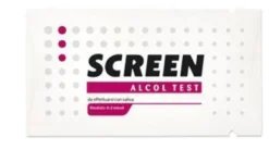 Alcol test monouso rileva alcol nell'organismo tramite saliva screen alcol test