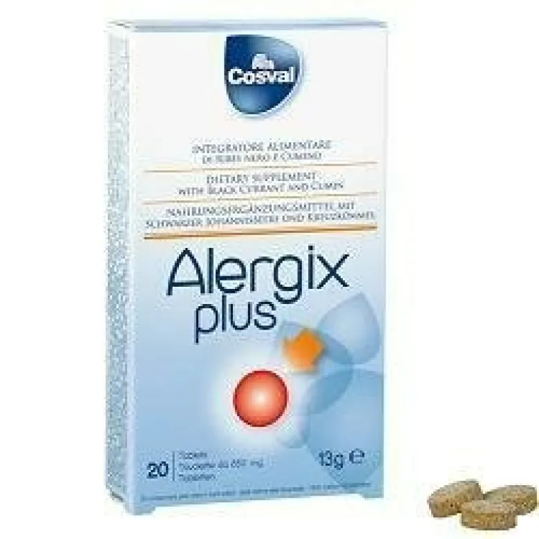 Alergix plus 20 tavolette 650 mg