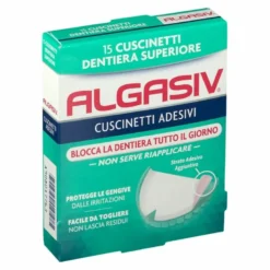 Algasiv adesivo per protesi dentale superiore 15 pezzi