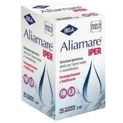 Aliamare Iper Soluzione Ipertonica Igiene Nasale 25 Flaconcini