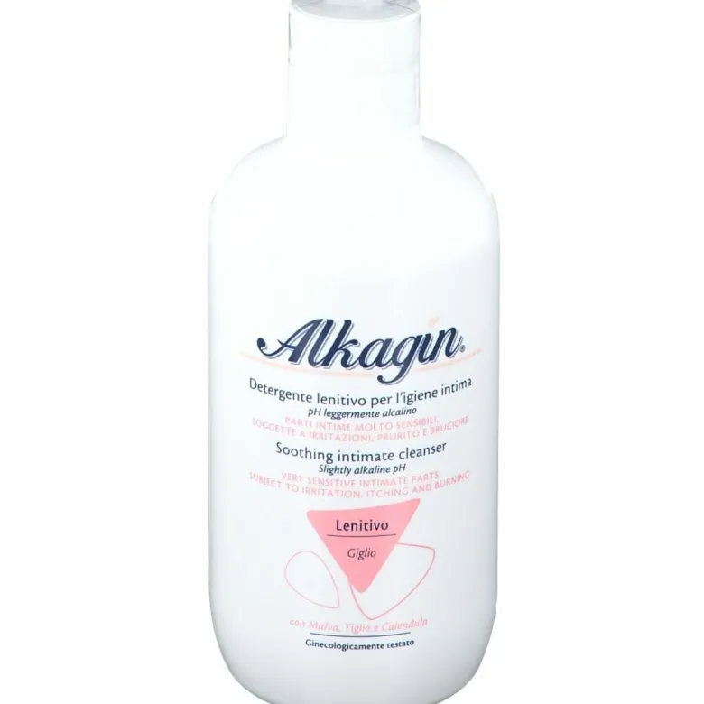 Alkagin Detergente Intimo Lenitivo a pH Leggermente Alcalino 400 ml
