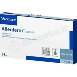 Allerderm SpotOn Cani e Gatti inferiori ai 10kg 6 Pipette 2ml