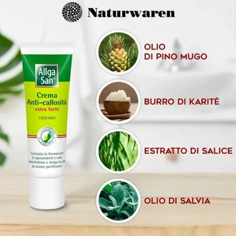 Allga San Crema Crema Expert Riparatrice Anti-callosità Extra Forte 30 ml
