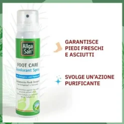 Allga trattamento piedi deo spray