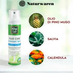 Allga trattamento piedi deo spray