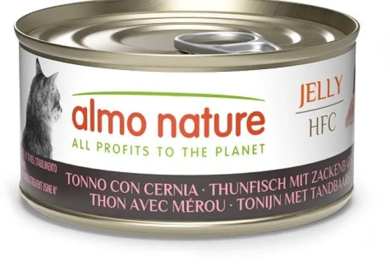 Almo Nature Hfc Gatto Jelly Tonno con Cernia 70 g