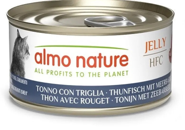 Almo Nature Hfc Gatto Jelly Tonno con Triglia 70 g