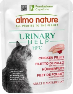 Almo Nature Hfc Gatto Urinary Help Filetto Pollo Mirtilli Rossi 50 g