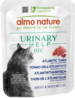 Almo Nature Hfc Gatto Urinary Help Tonno Atlantico Mirtilli Rossi 50 g