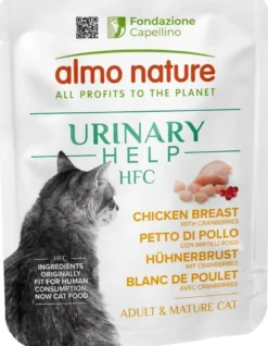 Almo Nature Hfc Gatto Urinary Help Petto Pollo Mirtilli Rossi 50 g