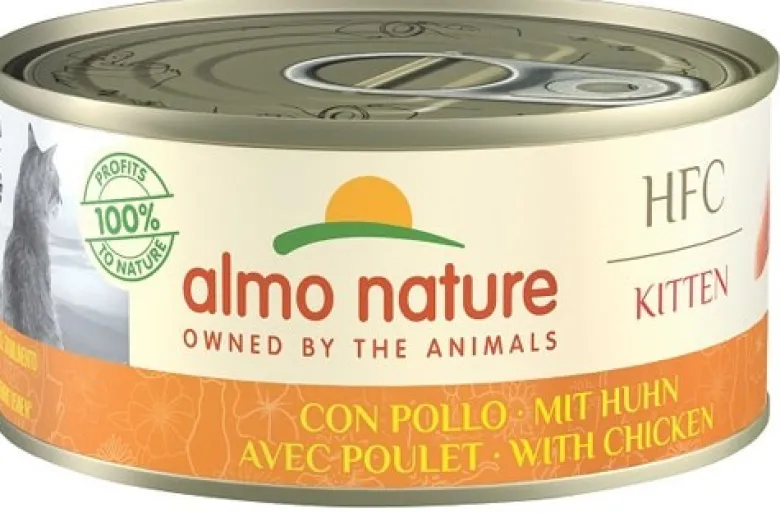 Almo Nature HFC Kitten Cibo Umido Con Pollo Per Gattini