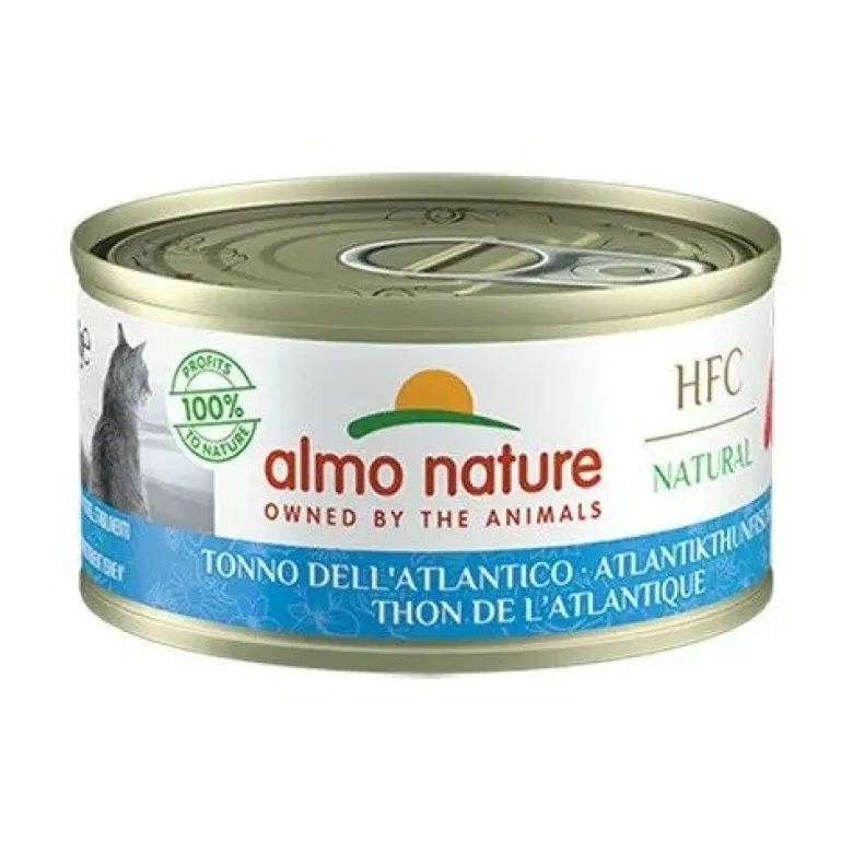 Almo Nature HFC Natural Gatto Adulto Tonno Dell'Atlantico 70g