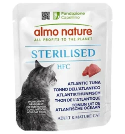 Almo Nature Human Food Chain Cat Sterilised Tonno Atlantico 50 g