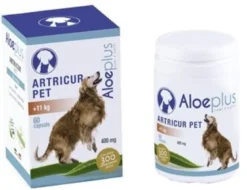 Aloeplus artricur pet cani +11 kg 27 g 60 capsule