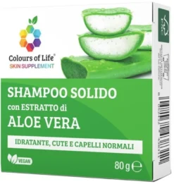 Aloe shampoo solido 80 g colours of life
