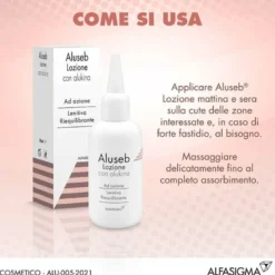 Aluseb Lozione Dermatita Seborroica con Alukina 75 ml