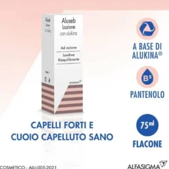 Aluseb Lozione Dermatita Seborroica con Alukina 75 ml